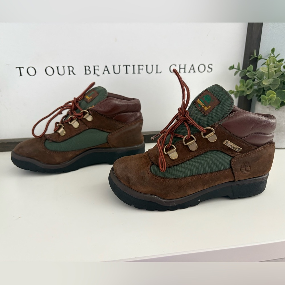 Timberland Field Boot Youth 'Beef & Broccoli' 12